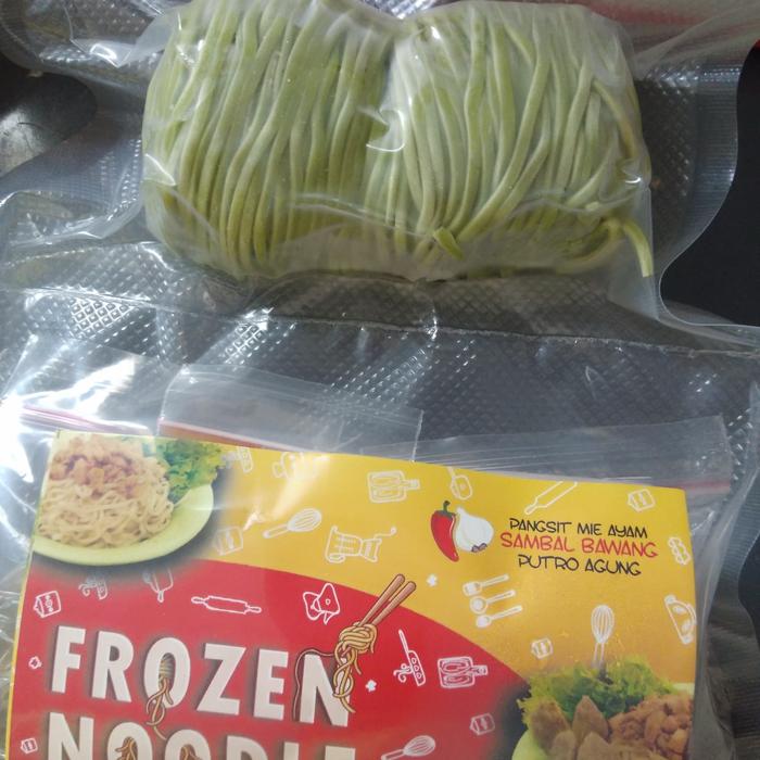 Gambar MIE AYAM FROZEN KOMPLIT PRAKTIS - Hijau Sayur dari D'FOOD SURABAYA undefined Tokopedia
