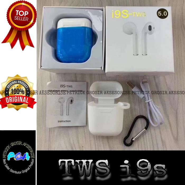 Handsfree Bluetooth Wireles Sport True TWS i9s di Petrick Grosir Aksesorise  Tokopedia