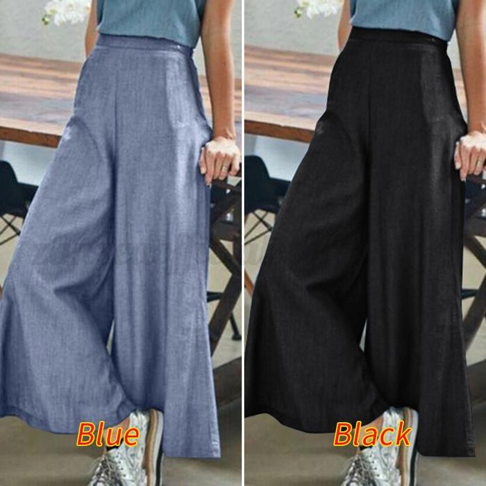 Jual Women High Elastic Waist Solid 