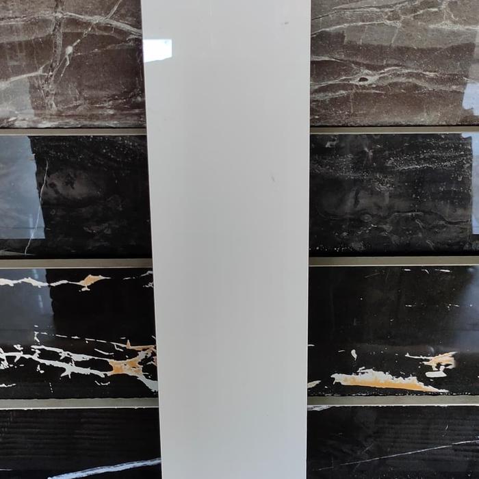 Jual List Granit 10x80 Putih Polos Kab Bogor Rai Jaya Granit Tokopedia