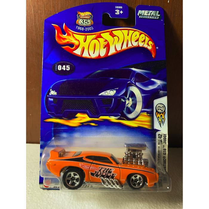Jual Hotwheels Hot Wheels 1969 Pontiac GTO Judge 2003 First Editions Kota Tangerang Selatan Bobosh Tokopedia