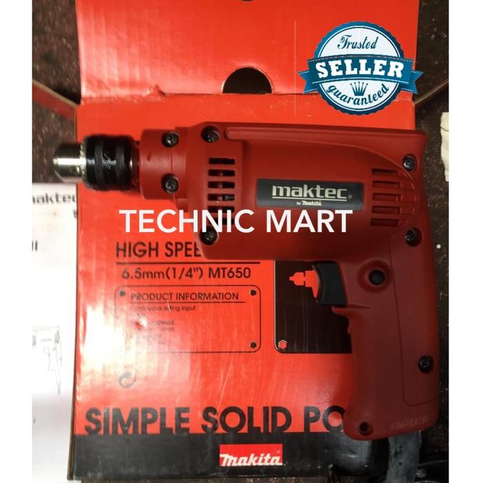 Maktec Bor 6,5mm besi dan kayu gipsum 