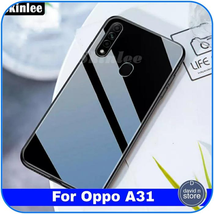 Gambar Casing Oppo A31 A 31 Hard Soft Case Glass Mirror Edge Slim Back Cover dari Gp Access undefined Tokopedia