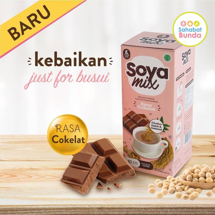Gambar BPOM Mama Bear Soya Mix Pelancar Asi Booster - Coklat dari Sahabat.Bunda undefined Tokopedia