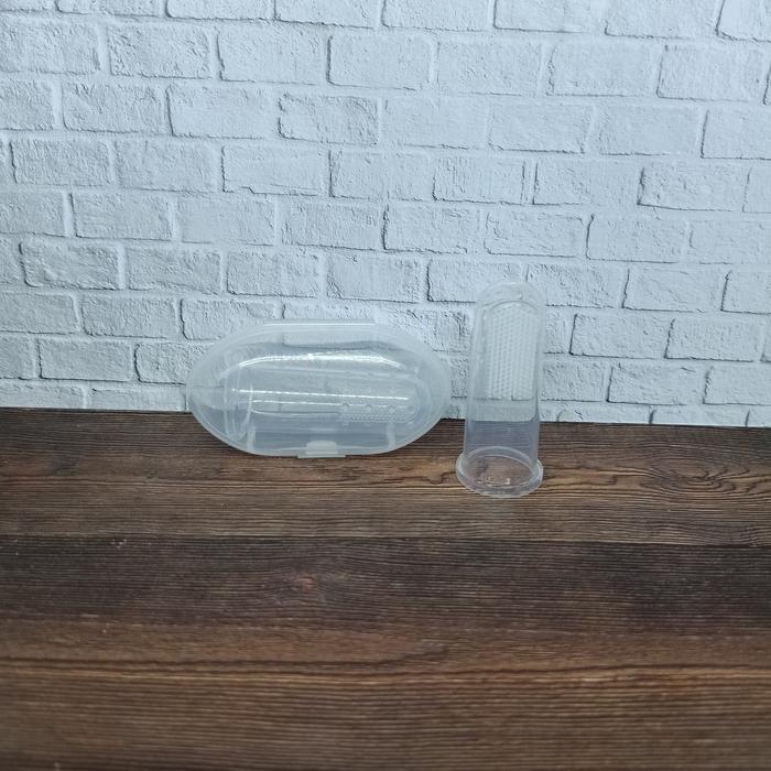 Gambar sikat gusi bayi - Putih dari Dastan Baby Store undefined Tokopedia