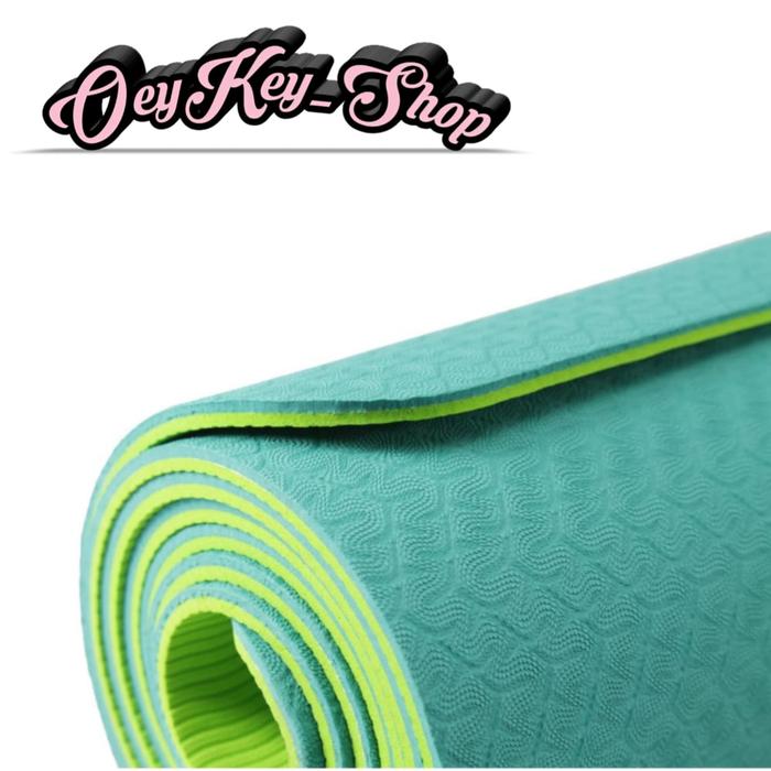 Gambar yoga mat/matras yoga-berwyn - Biru Muda dari OeyKey_Shop undefined Tokopedia