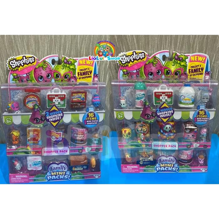 Shopkins mini best sale packs shopper pack