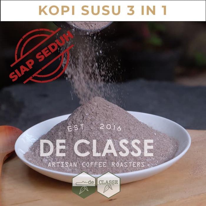 Gambar KOPI SUSU BUBUK 3 IN 1 SIAP SEDUH DAN MINUM 1 KG TANPA ESSENS dari De Classe Coffee Roastery undefined Tokopedia