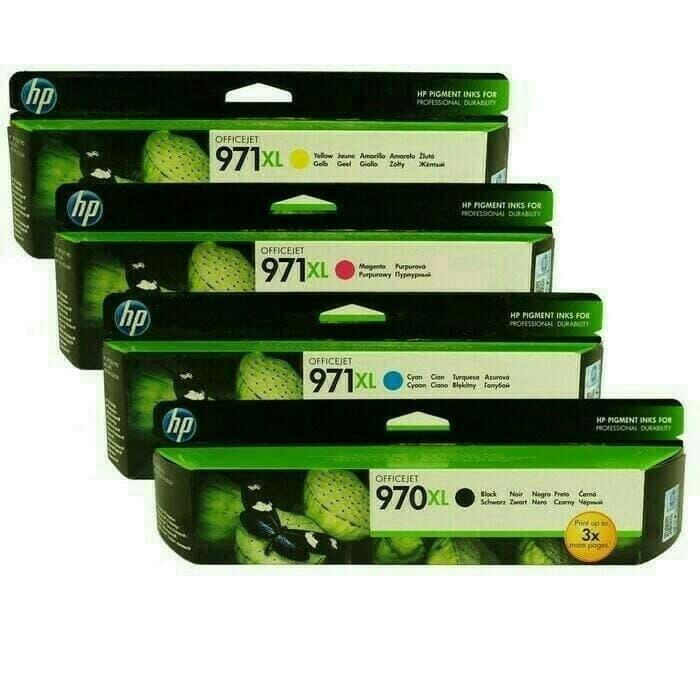 Jual Tinta Catridge HP 970XL Black + 971XL Color Original for X451dn,X476dw  - Jakarta Barat - Pamigo | Tokopedia