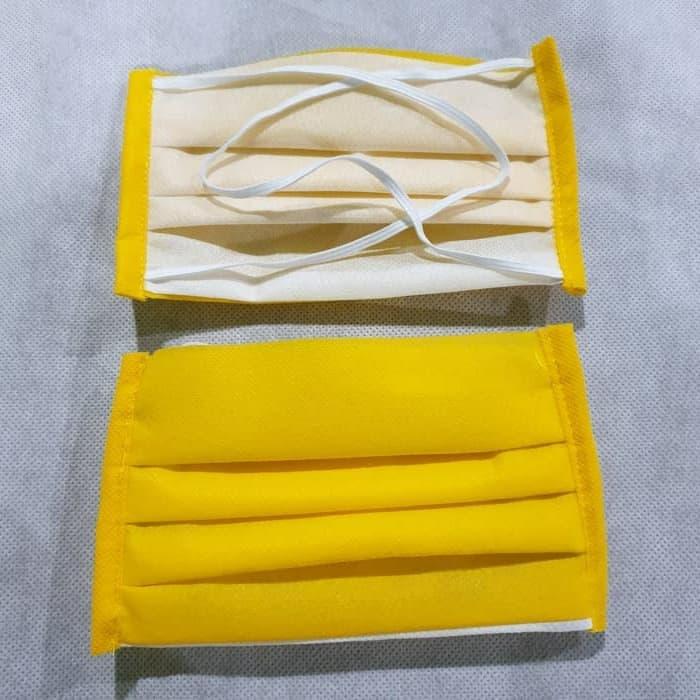 Jual Promo Masker Wajah Bahan Kain Spunbond 2 Ply Anti Virus Kota Bekasi Warna Souvenir Tokopedia