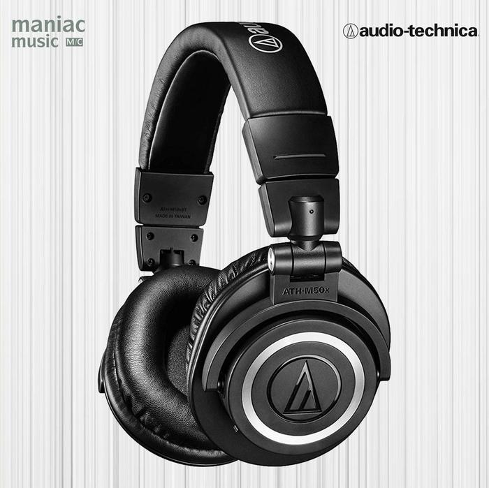 Jual Audio Technica ATH M50X BT - Studio Headphones. Bluetooth. Mic Terbaik  - Kota Surabaya - PRIMA HARDWARE | Tokopedia
