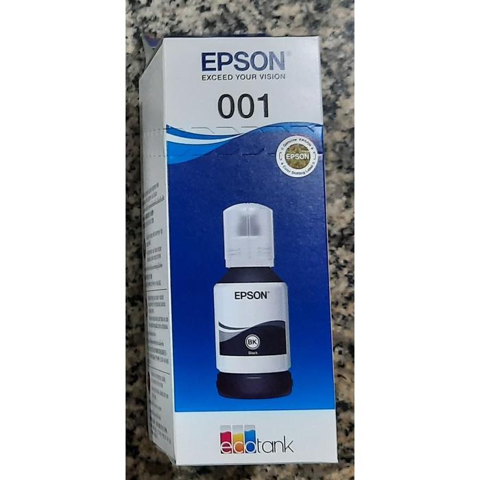 Gambar Tinta Epson 001 Hitam Tinta Printer Epson L4150 L4160 L6160 L6170 L619 dari API-Mart undefined Tokopedia