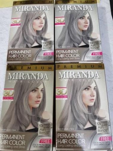 Gambar cat/semir rambut silver/pewarna rambut abu-abu miranda Terjamin dari IrwanSyah56 undefined Tokopedia