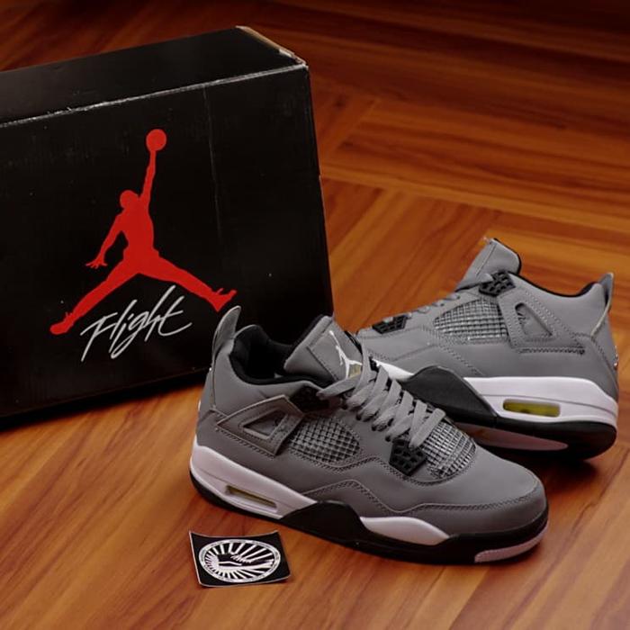 Jual AIR JORDAN 4 RETRO COOL GREY 