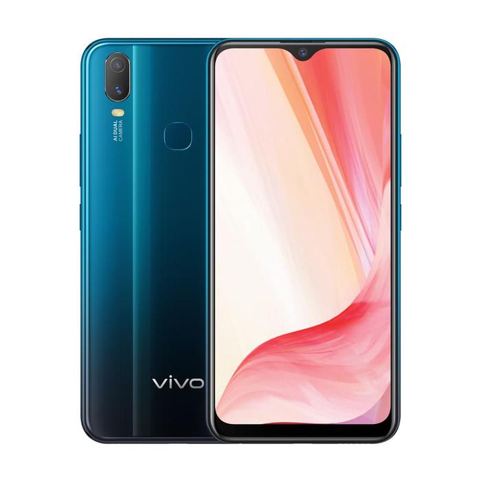 Gambar HP VIVO Y11 [2/32GB] RAM 2GB ROM 32GB GARANSI RESMI - BLUE & RED - Biru dari WAHANA CENTRE undefined Tokopedia