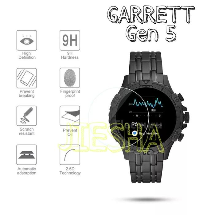 Garrett Fossil Gen Smartwatch Tempered Glass [2-Pack] Supershieldz