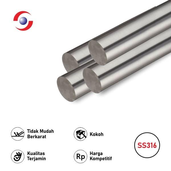 Jual As Stainless Steel Ss 316 1 4 In X 6 Meter Sutindo Store Kota Surabaya Sutindo Store Tokopedia