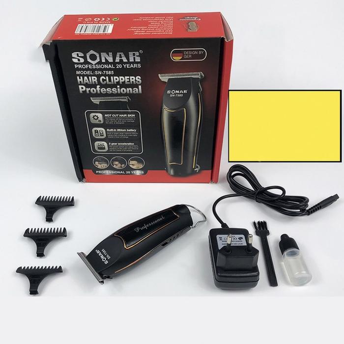 Jual Hair Clipper Sonar Sn 7585 Mesin Alat Cukur Rambut Detailer Jakarta Barat Tasyannahshop Tokopedia