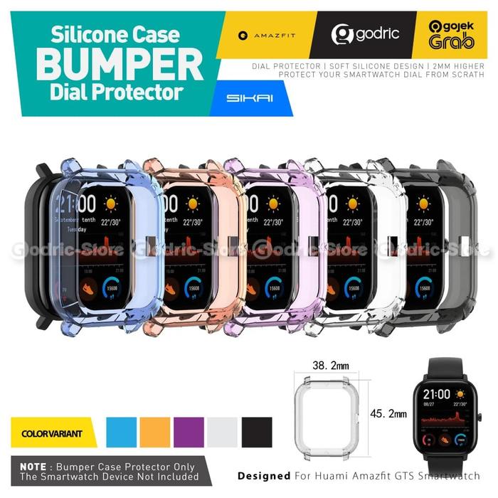 Screen Protector Xiaomi Amazfit Case Promo SIKAI Rubber Case Soft
