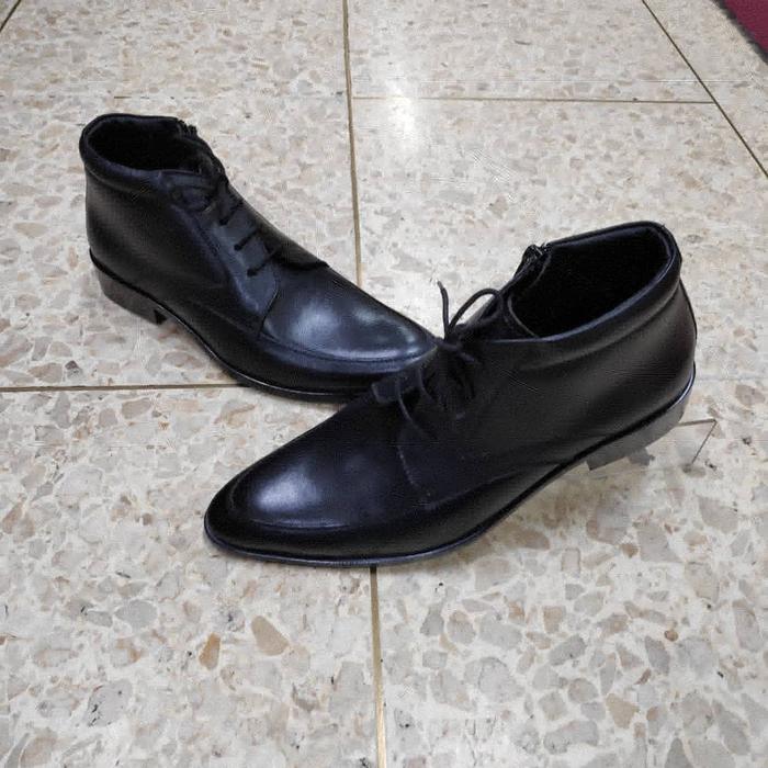 Gambar Sepatu Boots Kulit buatan Sin Lie Seng 2991 - Hitam, 45 dari Toko Sepatu Sin Lie Seng undefined Tokopedia
