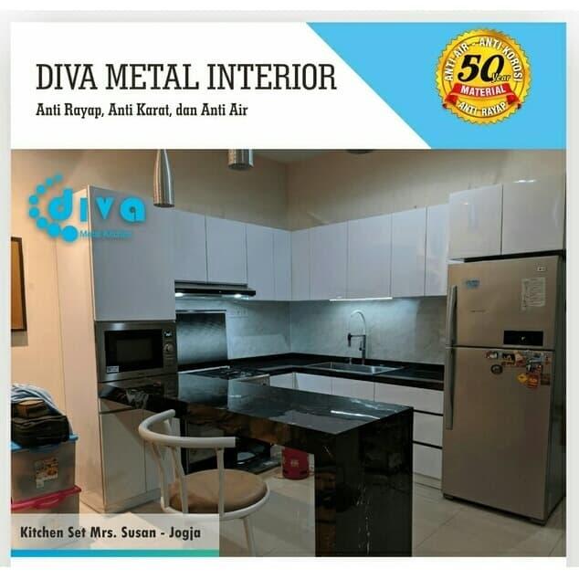 Jual Diva Metal Interior Kitchen Set Wardrobe Backdrop Tv Lemari Kota Yogyakarta Diva Metal Interior Jogja Tokopedia