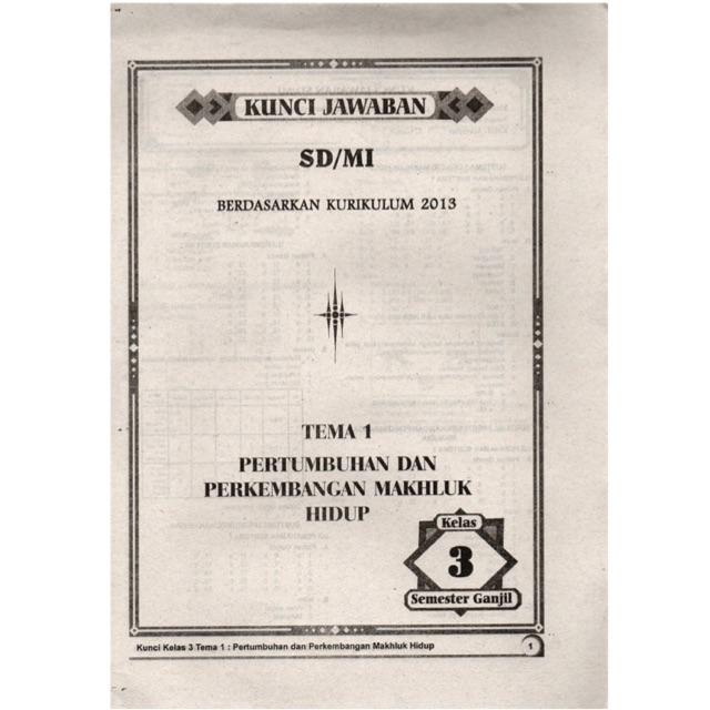 Jual Kunci Jawaban Lks Kelas 3 Sd Tema 1 2 3 4 5 6 7 8 Agama Islam Jakarta Barat Book Of Intelligence Tokopedia