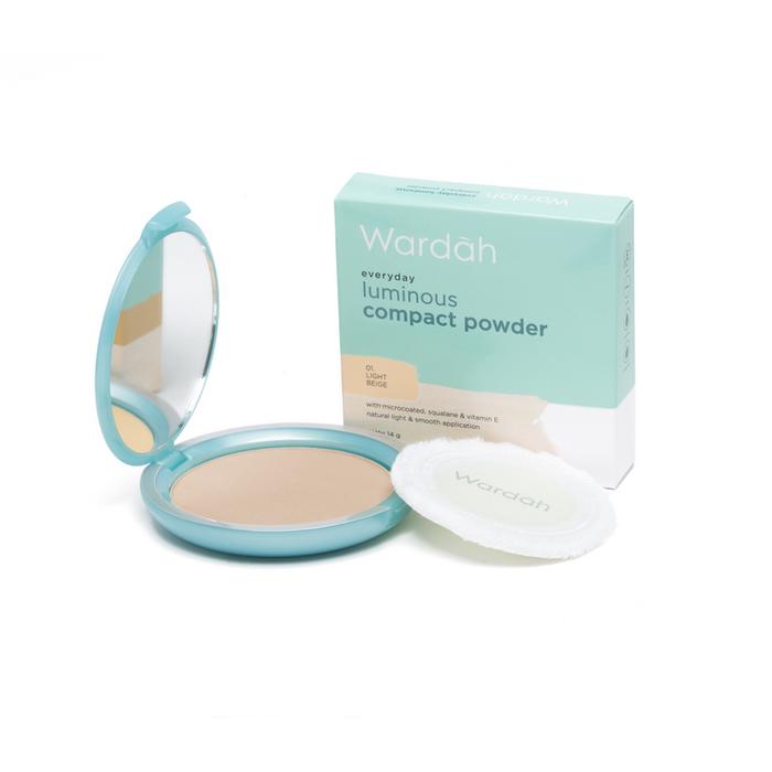 Jual Wardah Everyday Luminous Compact Powder - 04 natural - Kab. Blitar -  Wardah Beauty Seller | Tokopedia