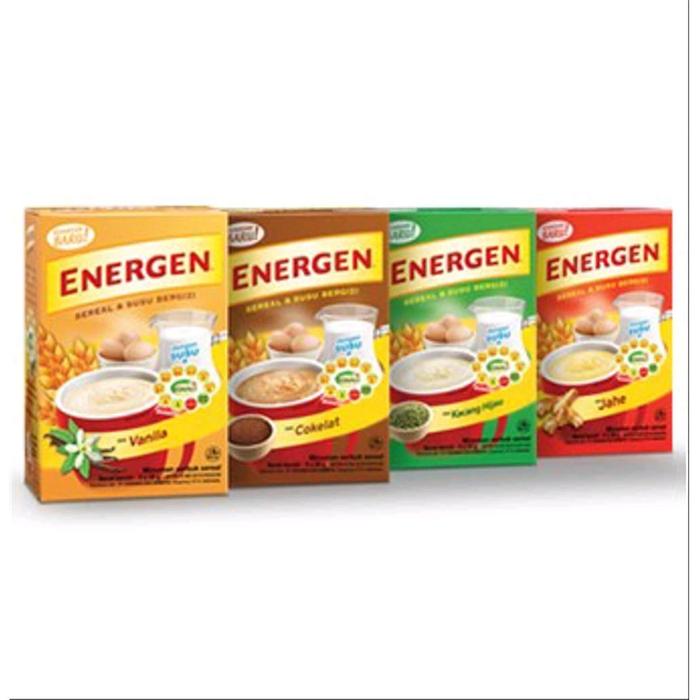 Gambar Energen Sachet 29gr isi 10pcs Coklat / Vanilla / Kacang Ijo / Jahe - Kacang Ijo dari citrajaya id undefined Tokopedia