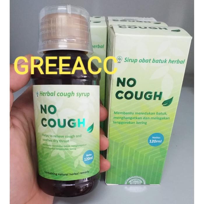Jual No Cough 120ml Sirup Obat Batuk Herbal Jakarta Barat Greeacc Tokopedia