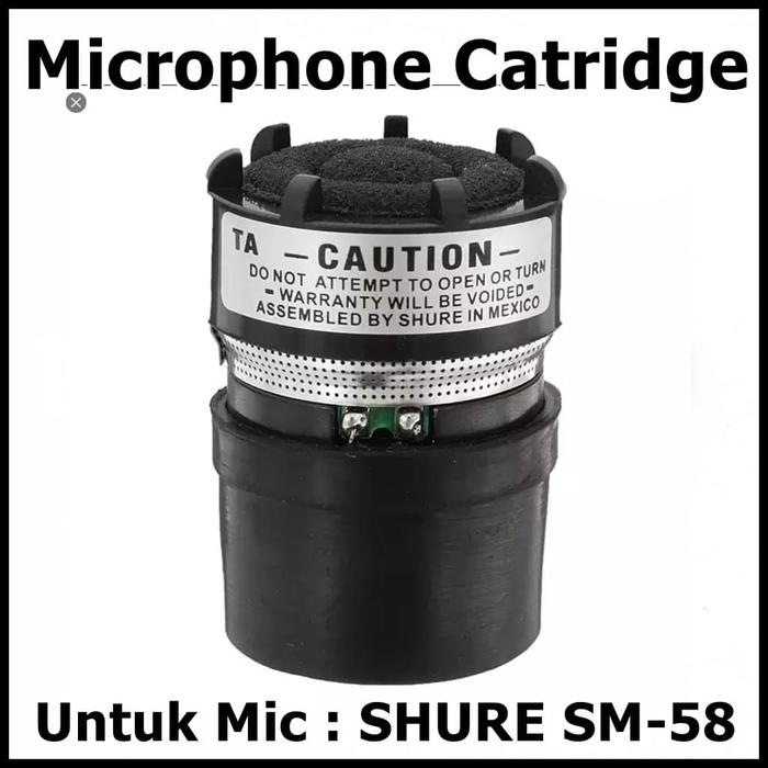 Gambar Mikrophone Mic Spul Pengganti Cartridge untuk Shure SM58 Microphone dari Pi Toserba undefined Tokopedia