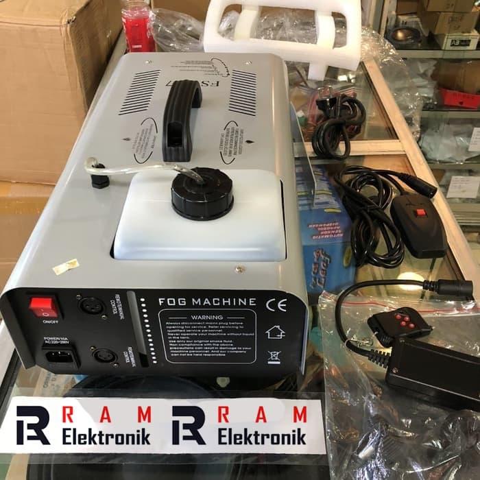Sharelife 1500W リモコン ポータブル 白い煙 for 眠 舞台照明 