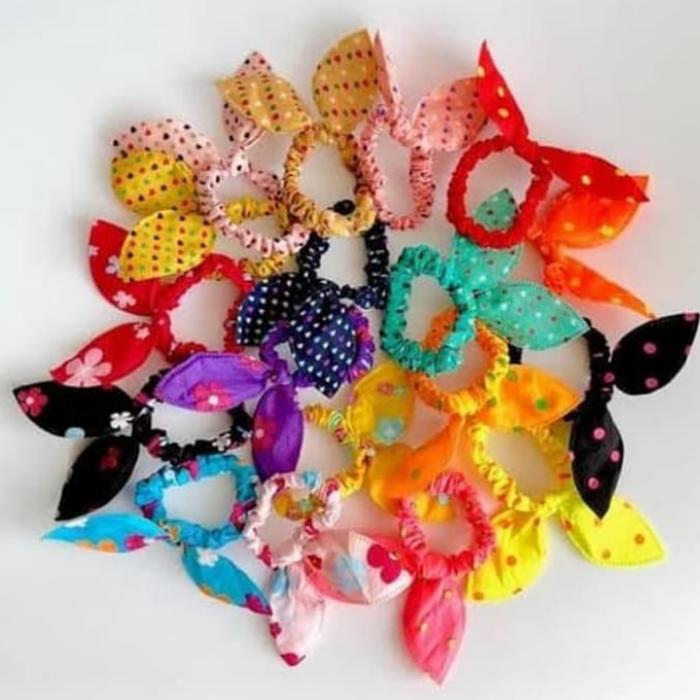 Gambar kunciran rambut pita dari zeanissa Toy's undefined Tokopedia