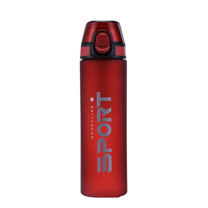 Gambar Botol Minum Olahraga / Double Lock Sport Water Bottle 500ml - BPA Free - Merah dari Scholtzid undefined Tokopedia