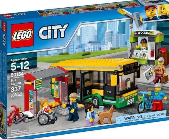 Lego Construction Lego 60154 City Bus Station Lego 60154 City Bus