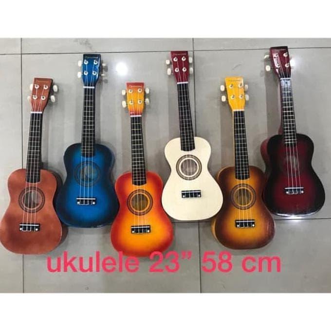 Jual Hot Sale Ukulele Gitar Senar 4 Import Bahan Kayu Bagus 100 Jakarta Barat Aninur 