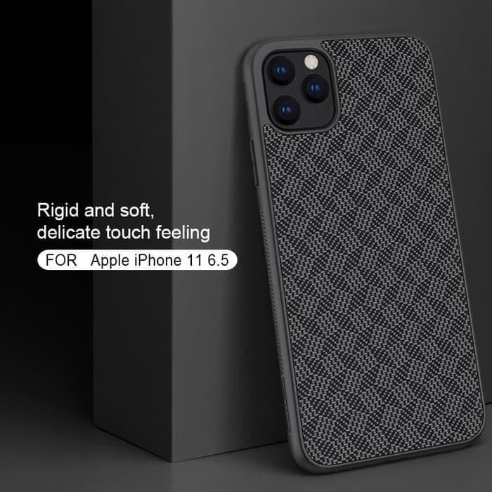 Jual Apple iPhone 11 PRO MAX Hard Case Nilkin Synthetic Fiber
