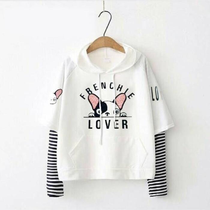 Gambar Lexander Sweater FRENCHIE LOVER - Putih dari Lexander undefined Tokopedia