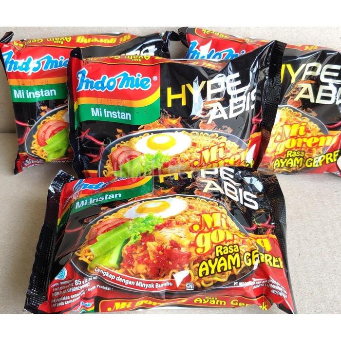 Gambar INDOMIE HYPE ABIS MI GORENG RASA AYAM GEPREK 85gr dari INAgrocery undefined Tokopedia