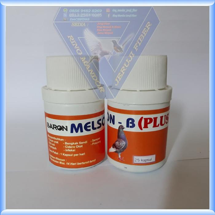 Gambar OBAT MERPATI - BARON MELSON B PLUS dari CV. RING MANDOR undefined Tokopedia