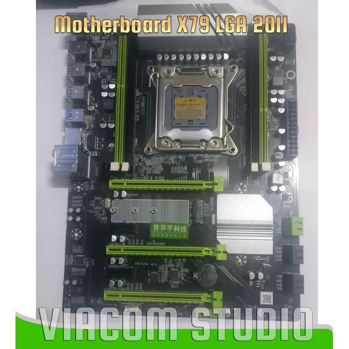 Motherboar X79 LGA 2011 V3 DDR3 i7 Xeon E5 Gaming Server Render Design di  Viacom Studio Tokopedia