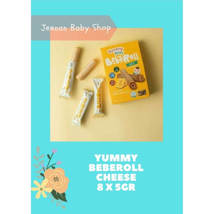Gambar YUMMY BITES Bebe Roll Cheese 8x5gr | 40g dari JeenanShop undefined Tokopedia