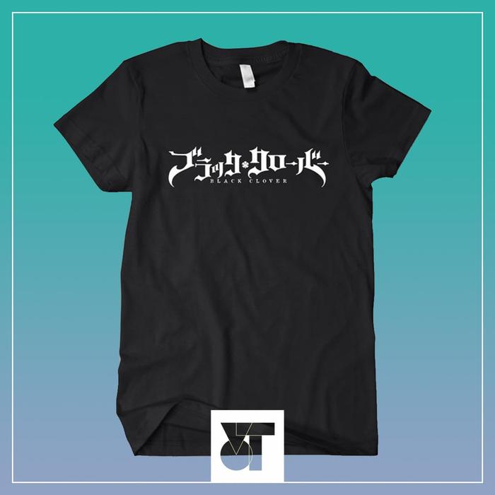 Gambar Baju Anime Kaos Black Clover Title - Hitam, S dari Beresberesin undefined Tokopedia