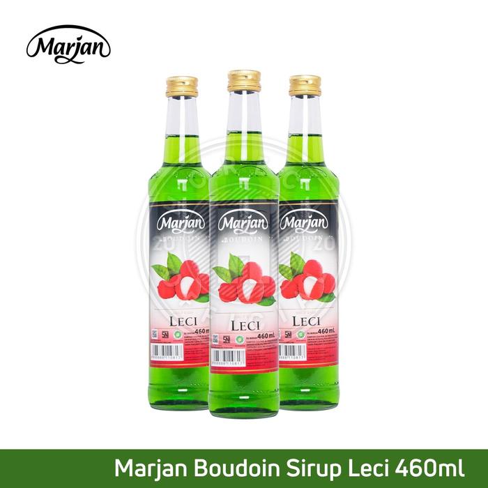 Jual Marjan Boundoin Lychee Syrup 460ml Sirup Marjan Rasa Leci Kota Bandung Horeca Official 