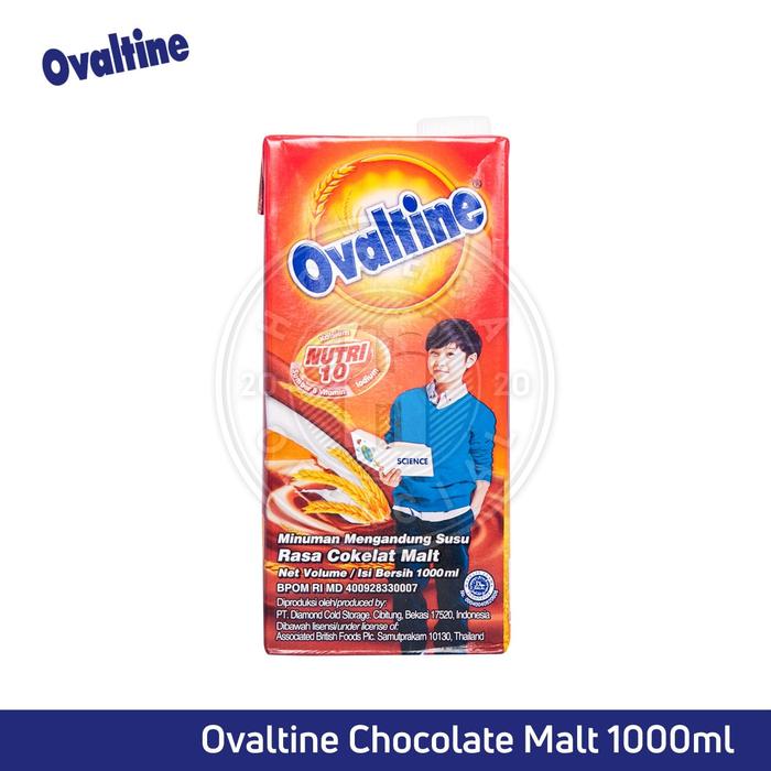 Gambar UHT OVALTINE MILK CHOCO MALT 1L / SUSU COKLAT 1 LITER dari Horeca Bandung undefined Tokopedia