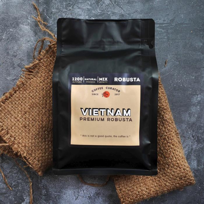 Gambar Kopi Vietnam Robusta Premium 250gr biji / bubuk dari Kopi Om Surya undefined Tokopedia