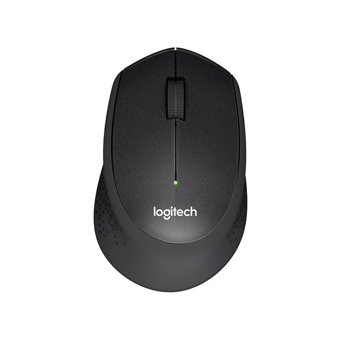 Gambar Logitech M331 Silent Plus Wireless Mouse Black Hitam - original Baterai Computer dari PlanetAksesories undefined Tokopedia