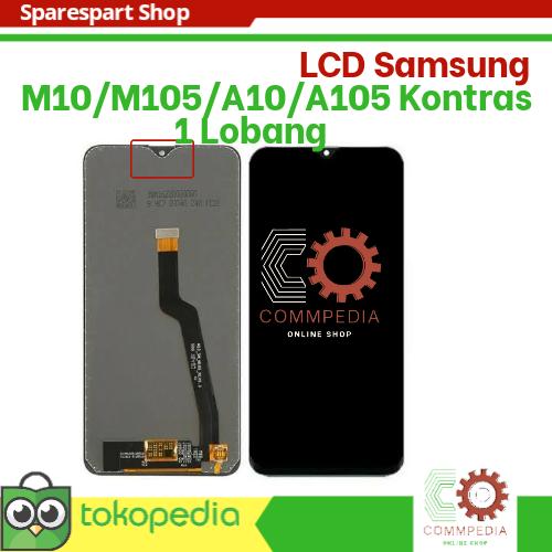 Jual LCD Samsung M10/M105/A10 1lobang 