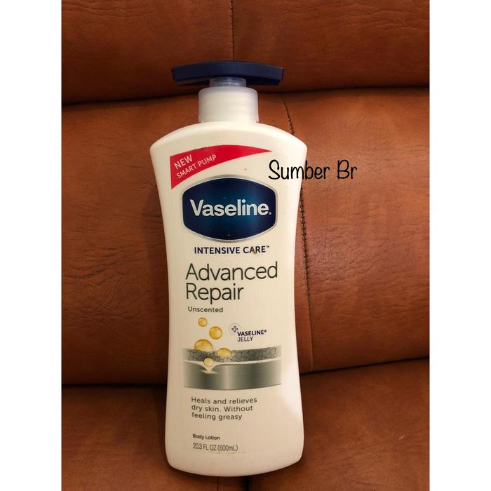 Gambar Vaseline Body Lotion Intensive Care + Jelly 600ml (New Packaging) - Putih dari Sumber Br undefined Tokopedia