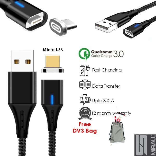 Jual Kabel Data Charger Magnet Micro Usb Android Upto 3a Magnetic Charging Kota Medan Davankashop Tokopedia