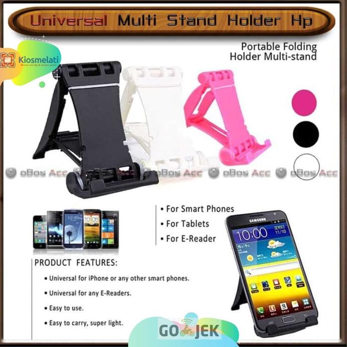 Gambar Multi Stand Dudukan HP Model kursi pantai Penyanggah HP Holder Hp - Merah dari Kiosmelati undefined Tokopedia